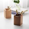 Multiple-use Wooden Pencil Holder Large Capacity Pen Holder Cup Desk Organizer  Home
