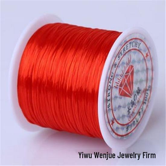Elastic Cord for Round Crystal Buddhist Beads: Bracelet, Necklace, and Jade Beading String.