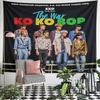 EXO Ko Ko Bop The War Tapestry Wall Hanging Kpop Music Home Decor for Bedroom Dorm Room Gift