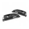 Black Mesh Grille Insert Circular Cutouts Front Lower Direct Replacement Auto
