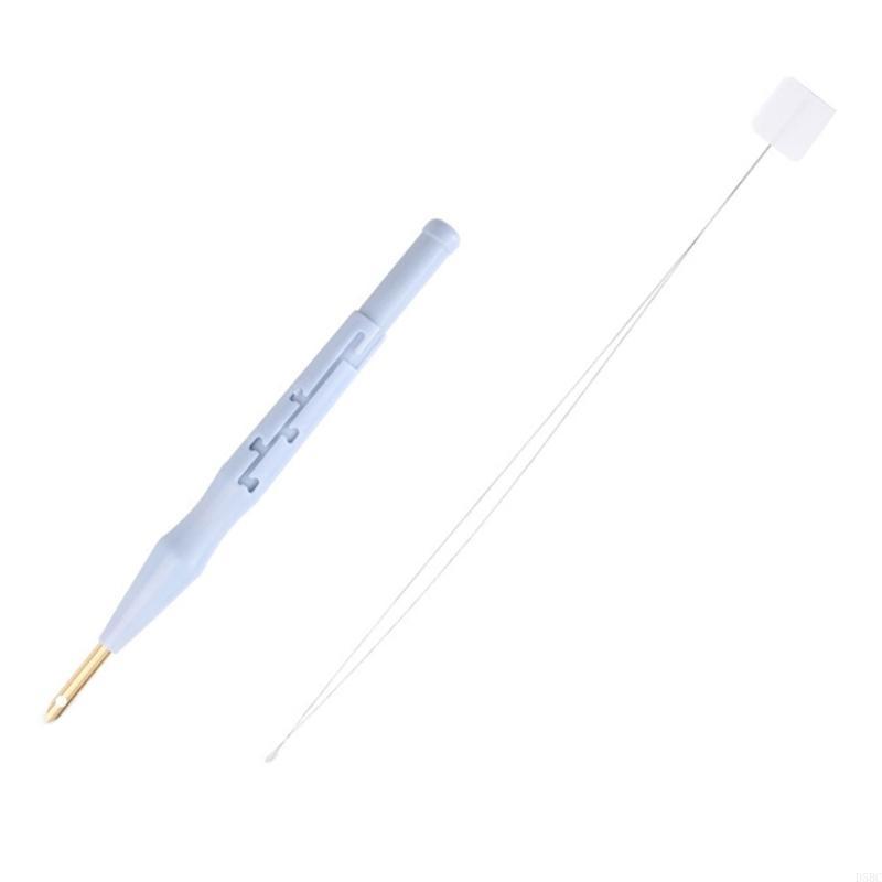 Adjustable Embroidery Needle Sewing Embroidery Pen Weaving Tool Tufting Stitching Tool for Craft Hobbyists CN