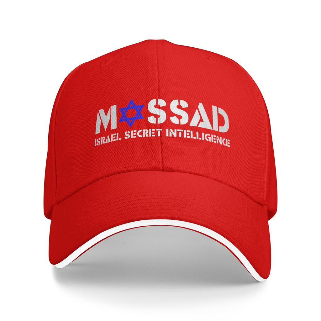 Mossad Lässige Baseballkappe Frühling Israel Geheimer Nachrichtendienst Trucker-Mütze Sonne Outdoor Fitnessstudio Snapback-Kappe Herren y2k Coole Baseballkappen