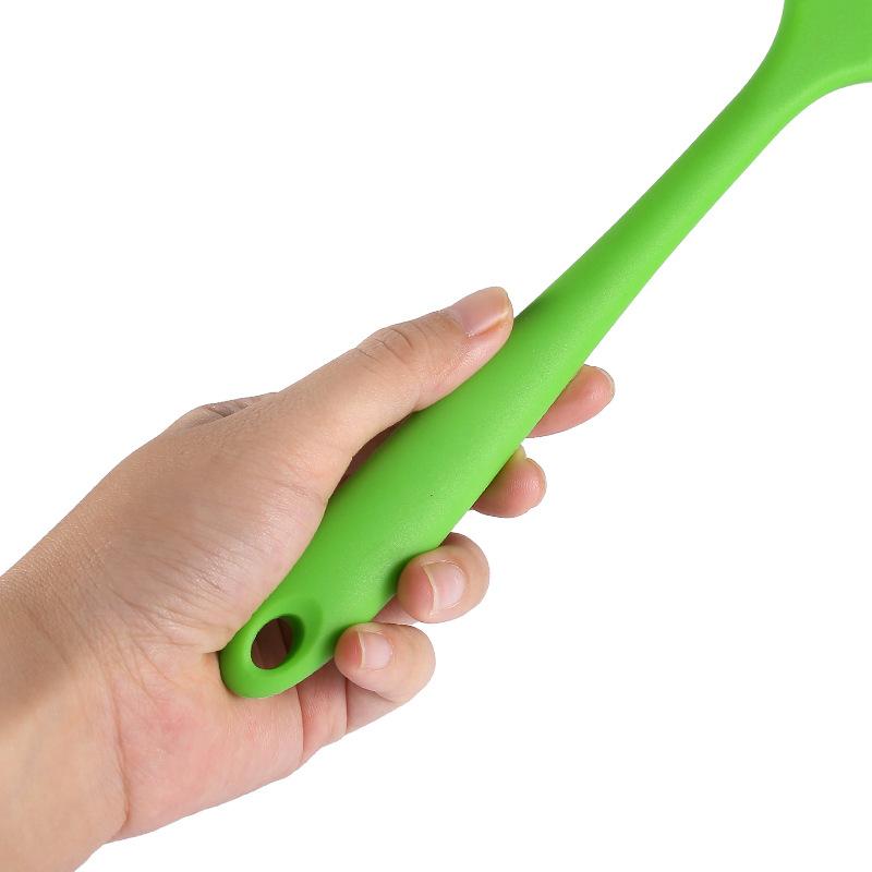 1pc large silicone scraper baby supplementary food scraper tool kitchen all-in-one cream cake spatula baking tool