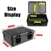 ABS Plastic Sealed Tool Box Safety Equipment Protection Toolbox Waterproof Shockproof Suitcase Impact Resistant Tool Case