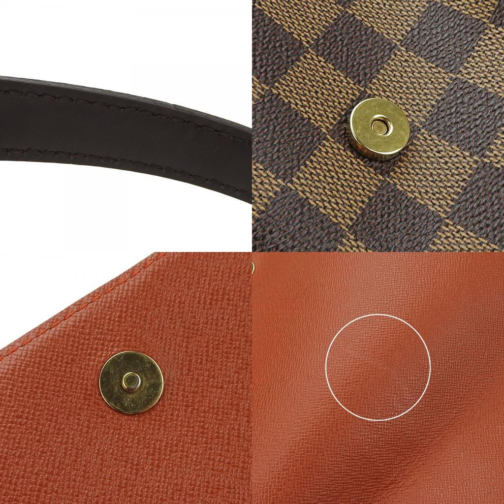 USED LOUIS VUITTON Muse Tango N51255 Damier canvas Gold Metal Short Shoulder
