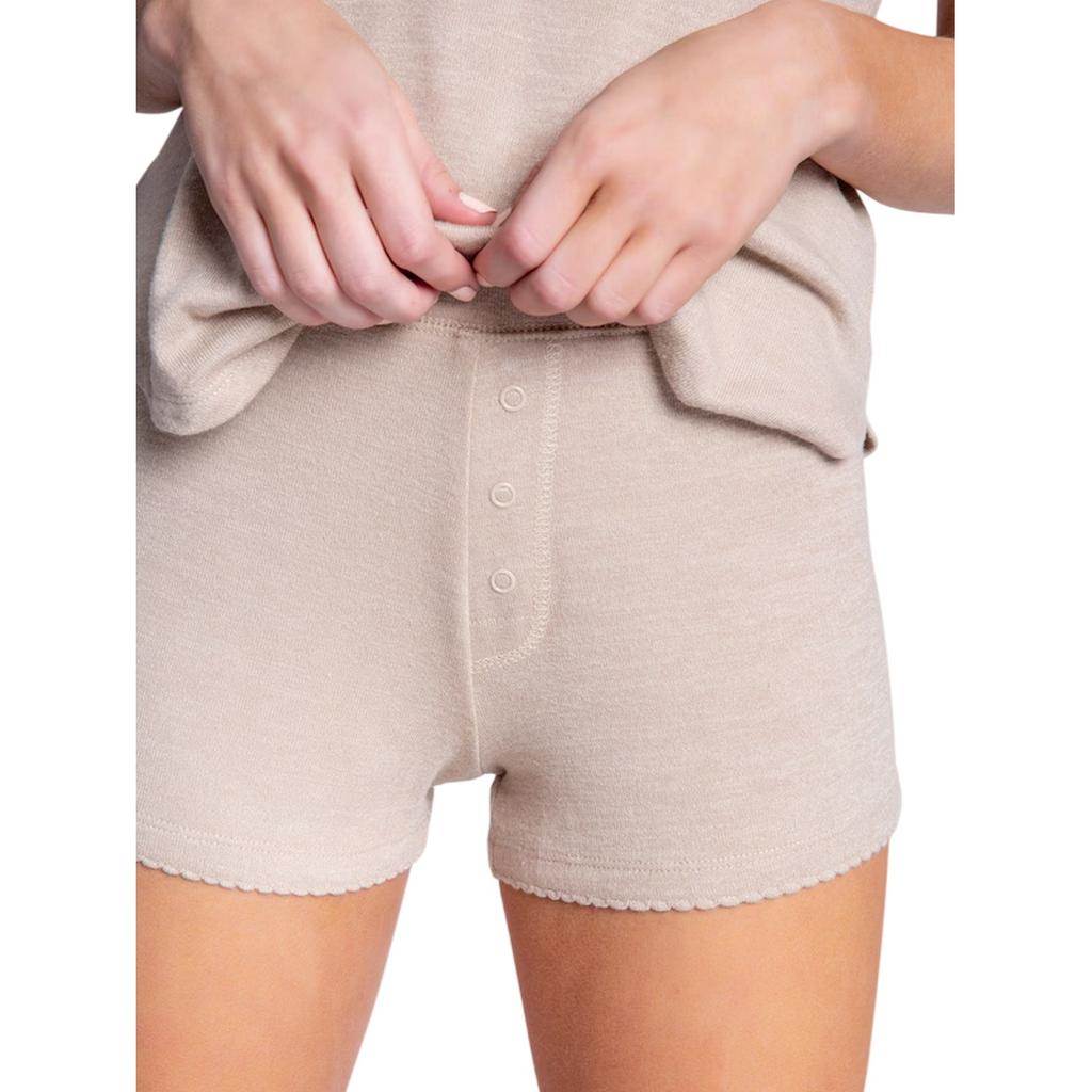 PJ Salvage Damen Salvage Jersey Gerippte Shorts