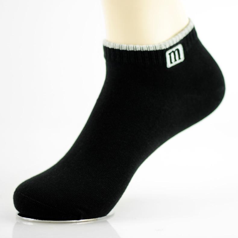 

Мужские высококачественные хлопковые баскетбольные носки-лодочки, влагоотводящие One Size