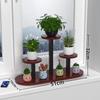 Multi-Tier Iron Plant Stand