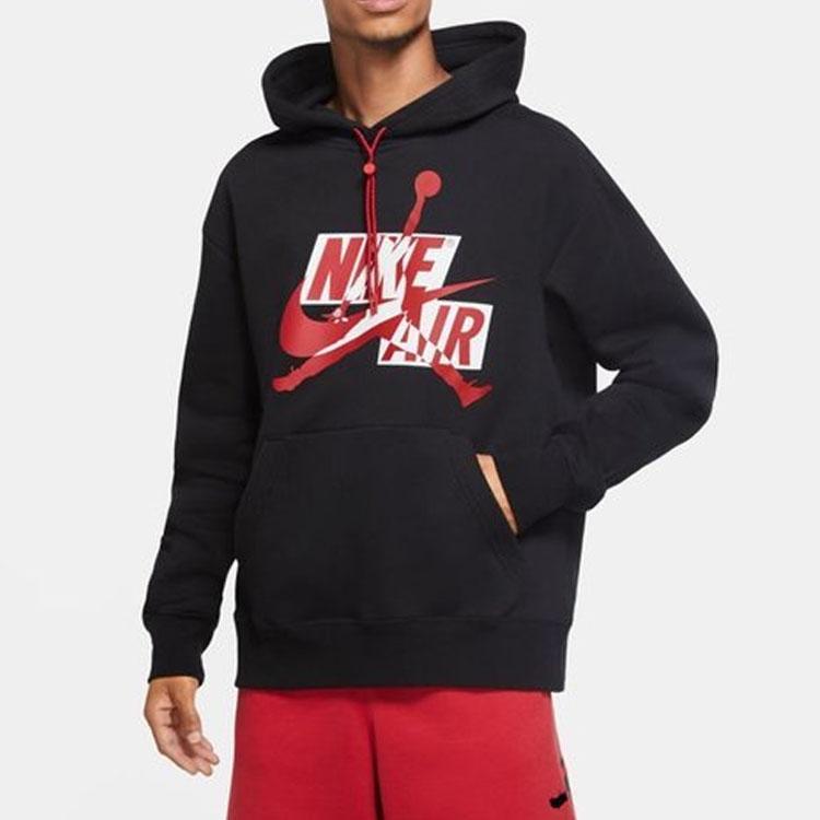 Jordan Jumpman Classic Hoodie Black Men Streetwear CK6737-011