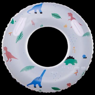 Vintage Striped Swimming Ring for Adults