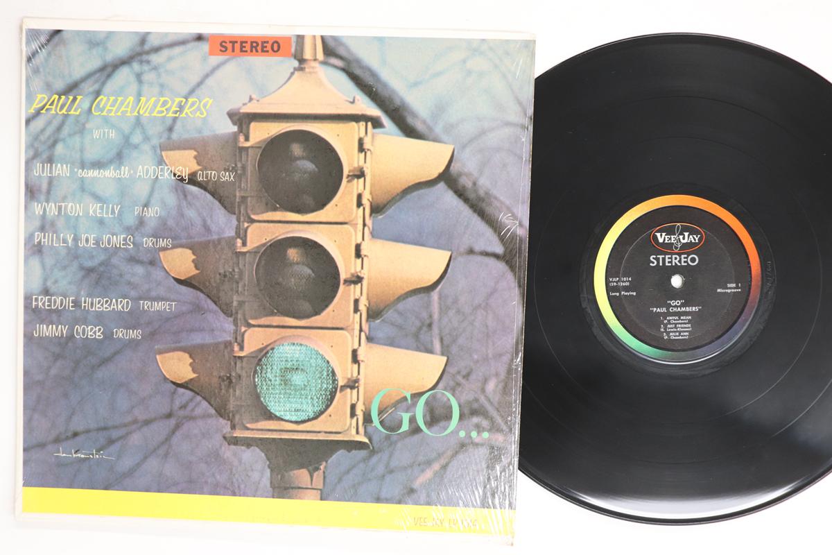LP Record PAUL CHAMBERS  Go VJLP1014 VEE JAY 1961 US Jazz Used