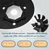 Transmission Cooling Fan 53822 584282001 Replacement Parts for Multiple Mowers Model 7Inch Plastic 10 Blade