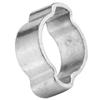 10 Stück Verzinktes Eisen Galvanisiert Zwei Ohr Schlauchschelle 5?23mm für Kraftstoffschlauch (15?18MM)