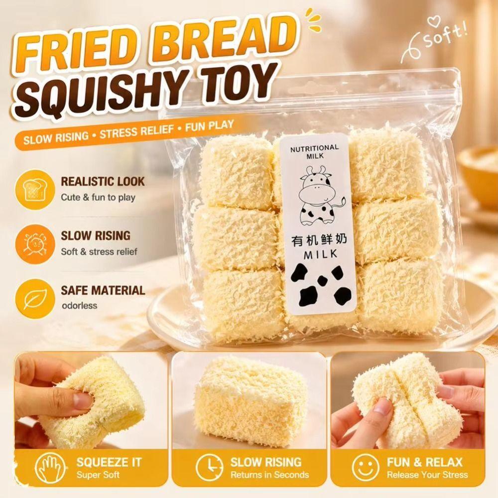 Cat Paw Fried Food SqueezeToy Fried Meatball Simulated Food Squeeze Toy  Adult Use
