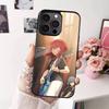 Cool B-Bocchi the R-Rock Band Phone Case For iPhone 17 16 15 14 13 12  Pro Max Plus for Magsafe Mirror Wireless Magnetic Cover