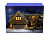 Sople 300 LED Christmas Lights Curtain Garland Light White Warm
