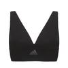 Adidas Lightweight Seamless Deep V Adjustable Sports Bra Women Underwear Black 4A7H69-000