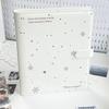 Romantic Snowflake A4 Magnetic Photo Album Cards Storage Book for Instax Polaroid, Kpop Photocard Binder Magazine Cutouts