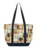 Lores Patchwork Tote Bag - Yellow
