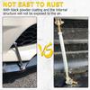 2Pcs 150mm/200mm Universal Car Front Bumper Lip Splitter Spoiler Rod Support Strut Tie Bar Carbon Fiber Auto Support Rod