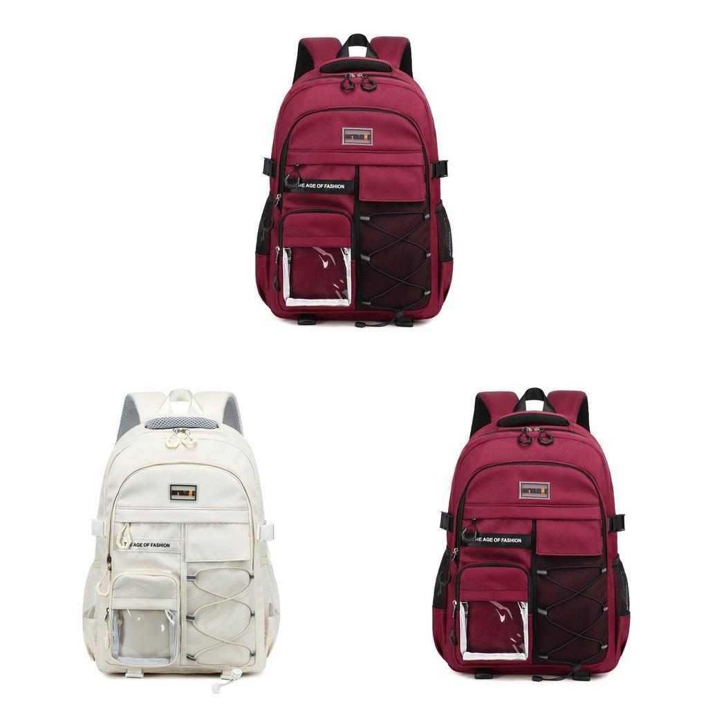 External Trade Large Capacity Travel Backpack With Nylon For School Students