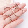 White K Alloy Multi-Style Charm Keychain & Jewelry Accessories