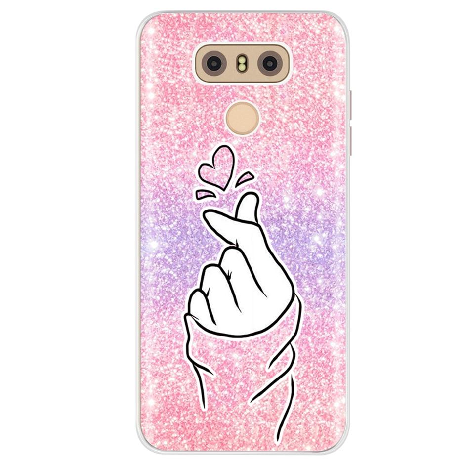 For LG G6 Case Cute Cat Cartoon Cover Soft Silicone Phone Case For LG G6 Plus G 6 LGG6 H870 H871 H872 H873 Back Cover 6.7'' Capa