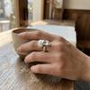 Creative Mystical Masked Face Open Rings For Women Men Goth Style Personality Adjustable Rings Jewelry Gift