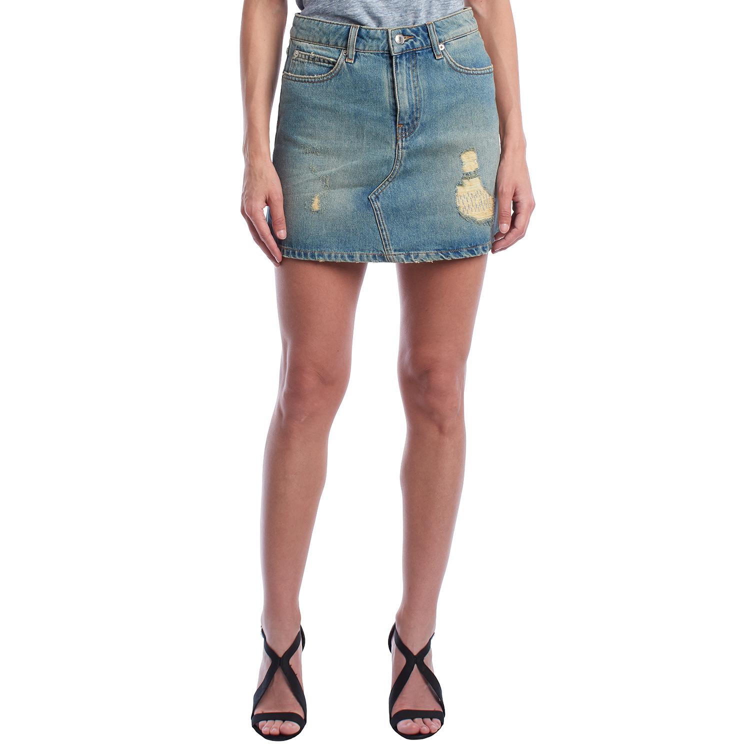 

Джинсовая юбка Juice Destroy WWSK00010 для женщин S синий