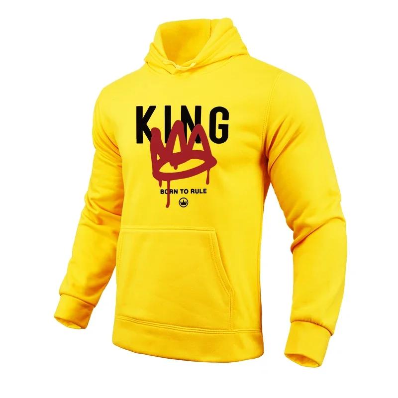 Sports Casual Men's Tracksuit Clothing Fashion Sweatshirts Hooded Men Comfort Hot Sales Quality Printing Sweatshirt Daily Simple