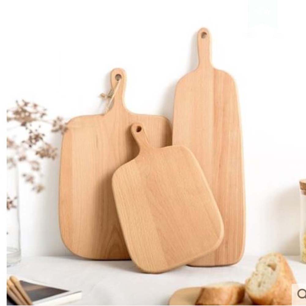 Beech Handle for fruit bread Bamboo Kitchen Cutting Board Cheese Board Desktop decor Chopping board