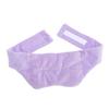Sleeping Eye Cover Soft Comfortable Weighted Eye Cover Hook and   Fastener Closure for Nighttime