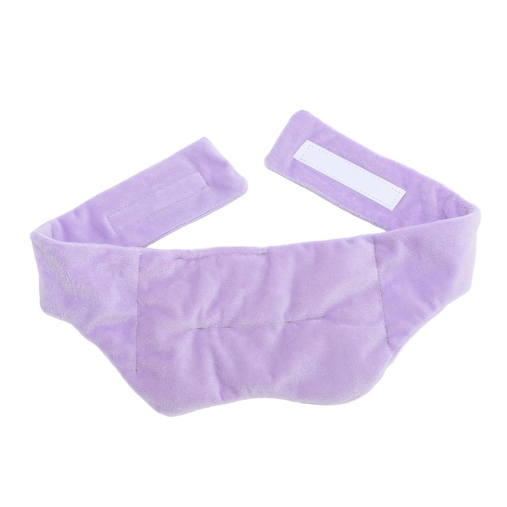 Sleeping Eye Cover Soft Comfortable Weighted Eye Cover Hook and Fastener Closure for Nighttime