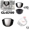 Motorcycle HERITAGE Windshield  Front WindScreen Wind Deflector For CFMOTOR CF 700CL-X 700 CLX