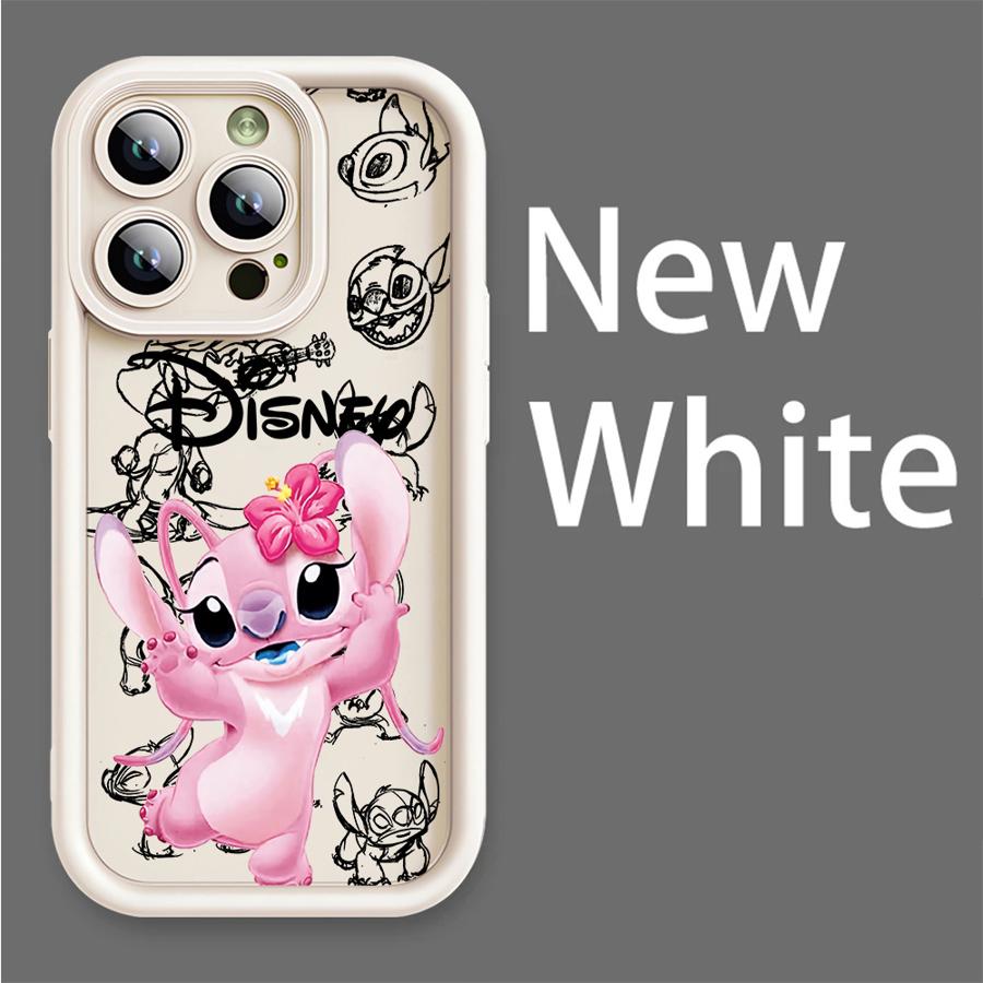 Cartoon Stitch Cool Phone Case for Apple iPhone 15 16 Pro Max 13 14 Plus 12 11 Pro Plus Matte