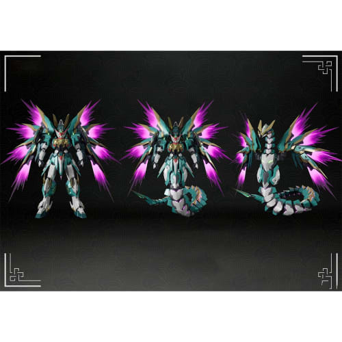 HiPlay CANG TOYS Zogankaku Starry Sky Grade Huaxia Sector Fuxi Deluxe Edition WG-MGMSO06A-1 Approximately 200mm Tall Pre-Colored Plastic Model Kit