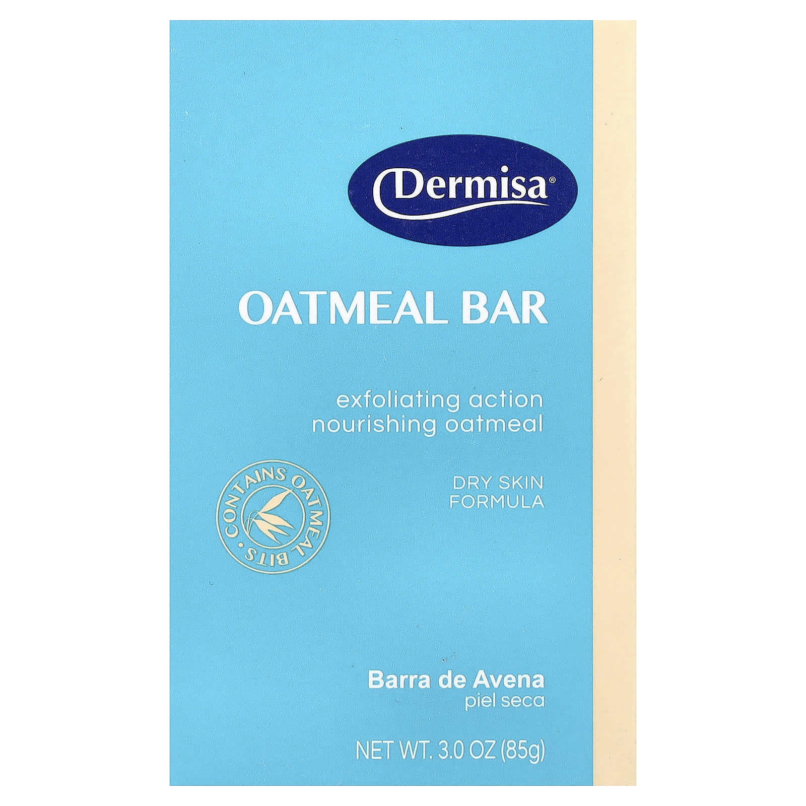 

Dermisa, Oatmeal Soap, Dry Skin, 85g (3oz)