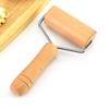 Wooden 360 Rotation Handheld Rolling Pin Home Kitchen Baking Cooking