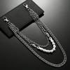 Men's Cool Skull Pants Chain Waist Chain Personalized Locomotive Chain Hip Hop Punk Rock Jeans Chain
