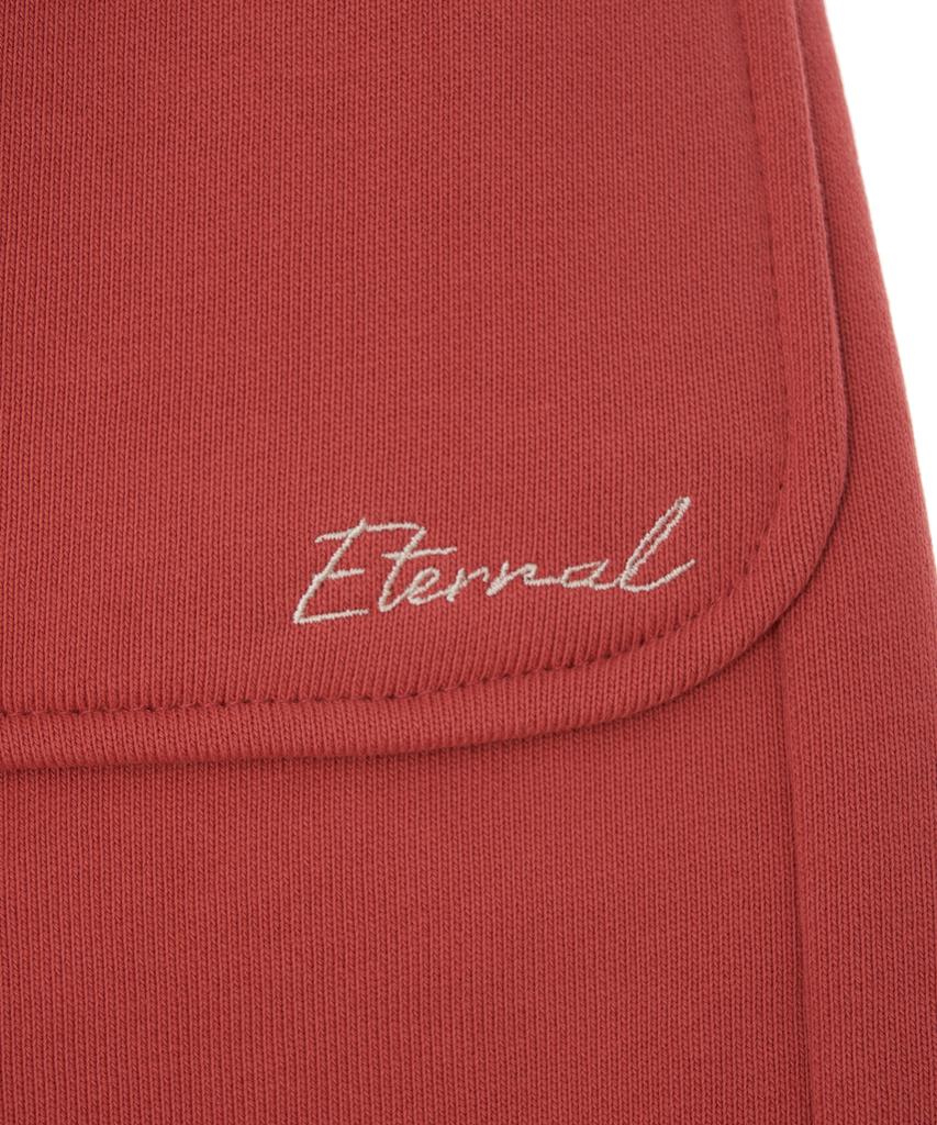 Iteoneolmomeonteu Pocket Half Pants - Red