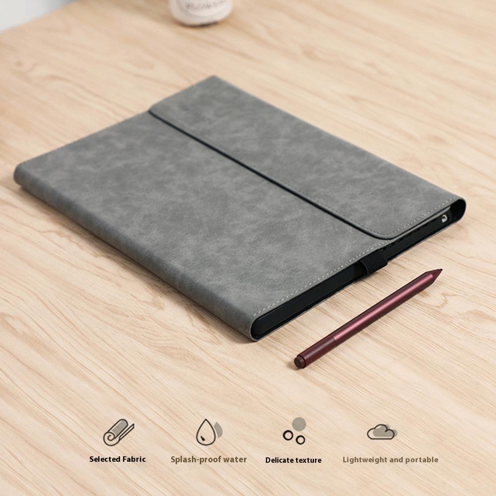 Tablet Case For Microsoft Surface Pro 7/6/5/4 Magnetic Clasp Folding Stand PU Leather Cover