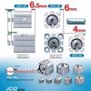 Slim Pneumatic Cylinder