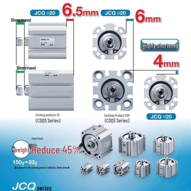 Slim Pneumatic Cylinder
