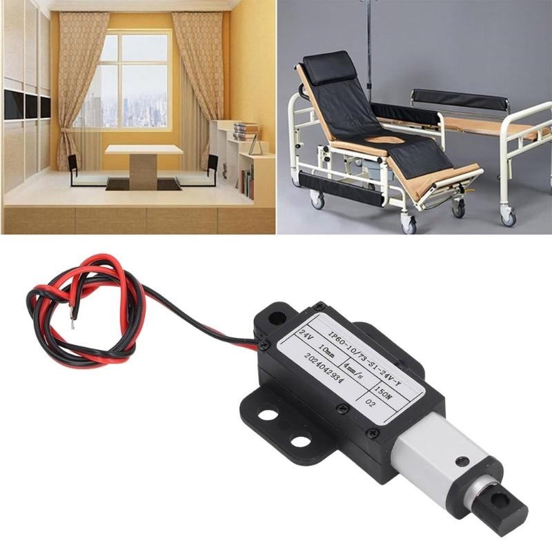 Electric Linear Actuator 24V 150N Thrusts Aluminum Tube Automatic Linear Actuator Telescopic Linear Actuator Enduring
