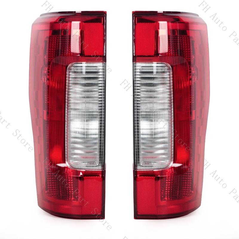For Ford F-250 F250 Super Duty 2017 2018 2019 Rear Bumper Tail Light Brake Stop Reverse Lamp Taillight Taillamp Without Bulb