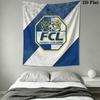 FC Luzern logo Wall Hanging Printed Fabric Blanket Decorative Tapestries for Bedroom Living Room Home Decor