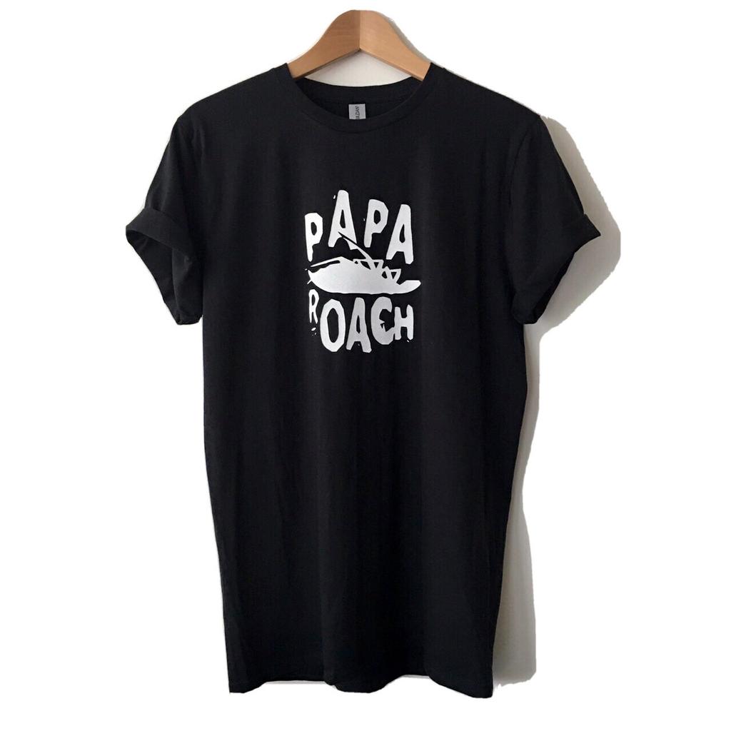Papa Roach T-Shirt 100% Leichte gekämmte Baumwolle NEU Herren Unisex Größe S-XL