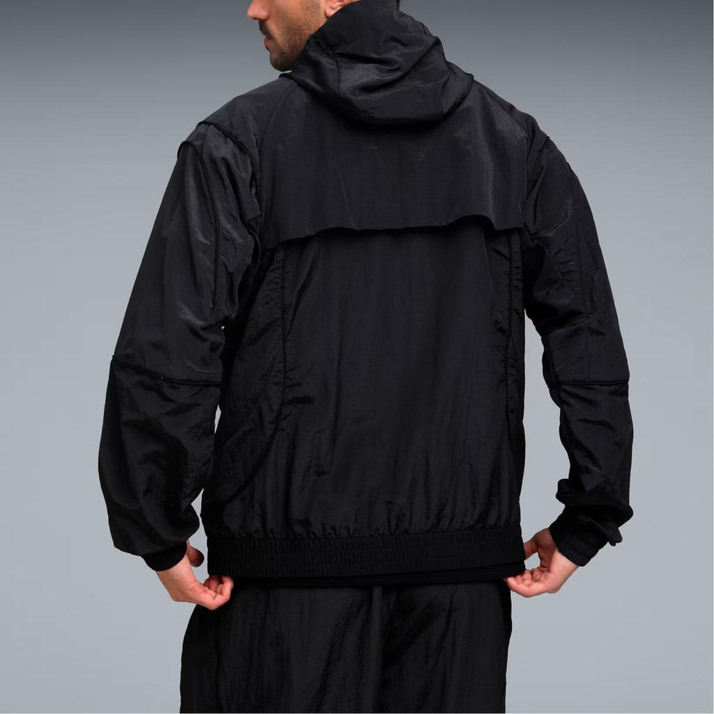 Puma Giacca Traspirante con Cappuccio Retro Futuristica Oversize Giacca Unisex 633020-01