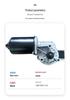 Front Windshield Wiper Motor for Lavida