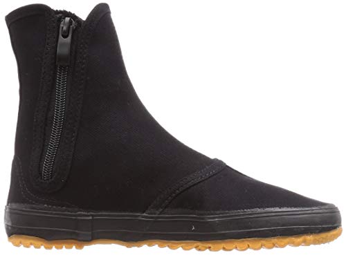 Soukaido Men's Twin Hooves Work Boots with Lightweight Tabi Socks, Black, Size 25.5 Cm, 4E